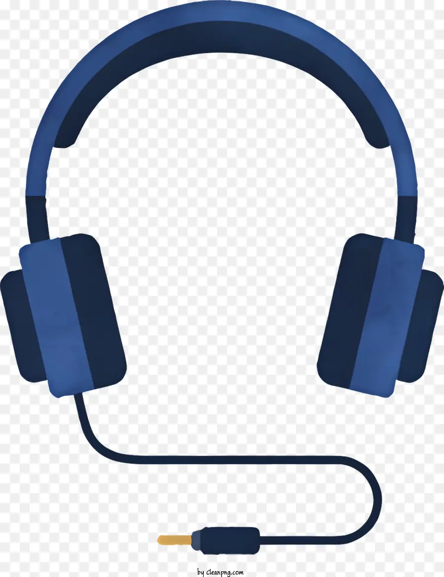 Icono，Auriculares Azules PNG