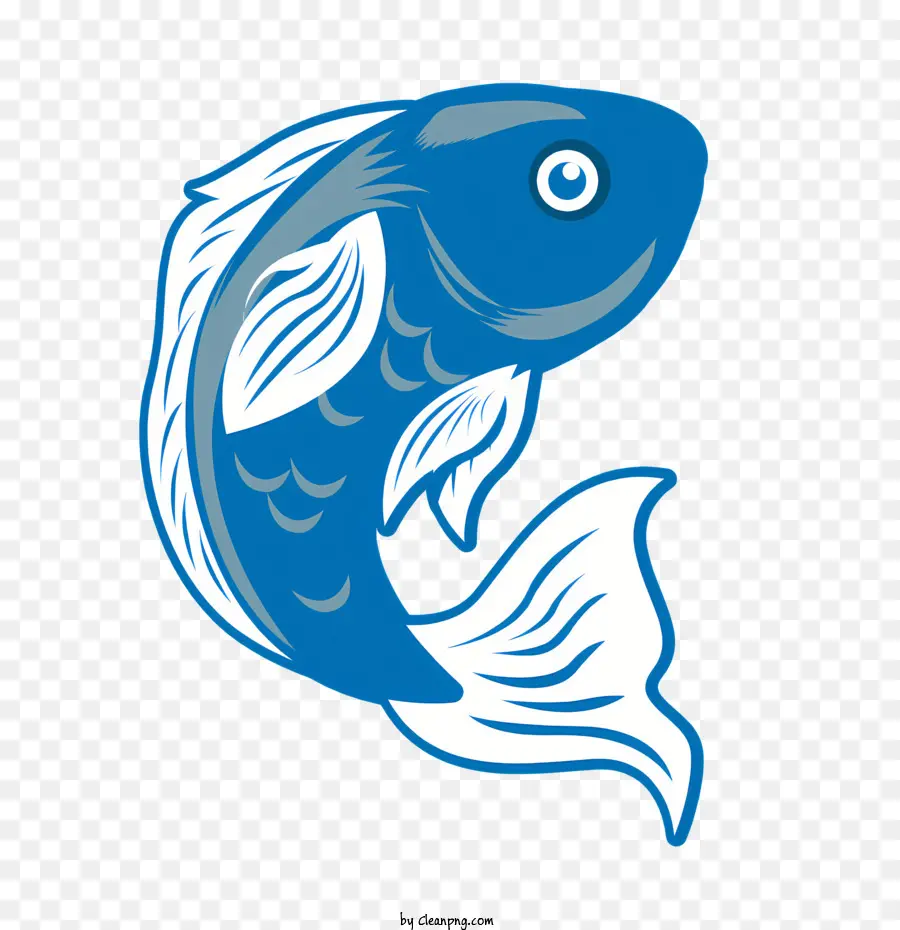 Icono，Pescado Azul PNG