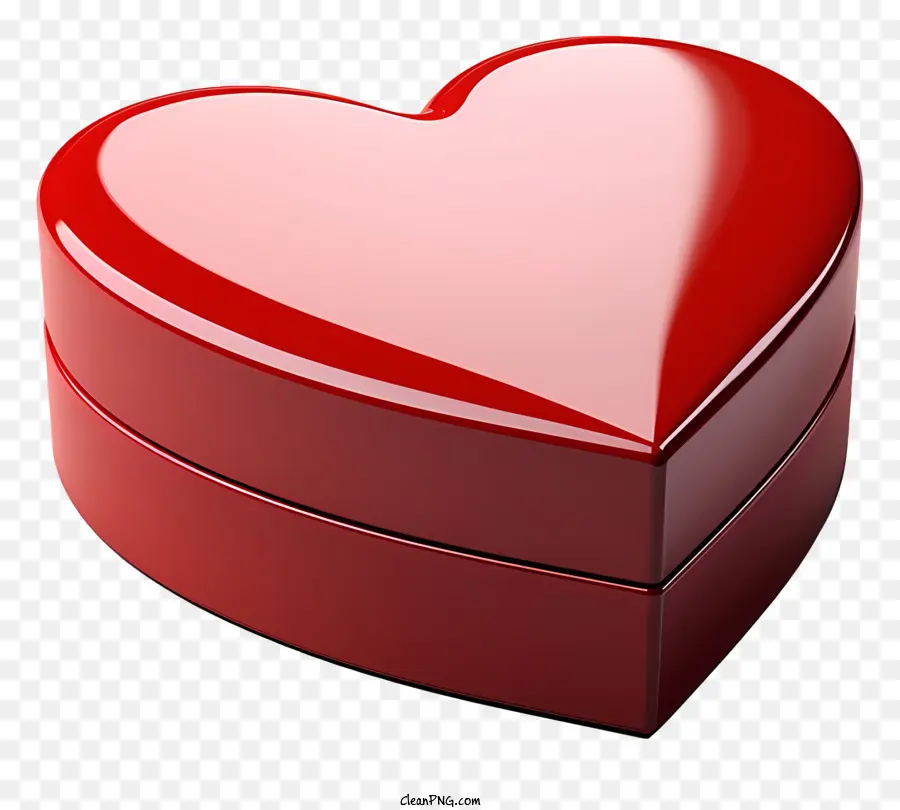 Caja De Regalo，Heartshaped Cuadro PNG