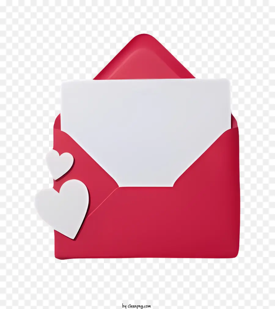 Correo，Sobre Rojo PNG