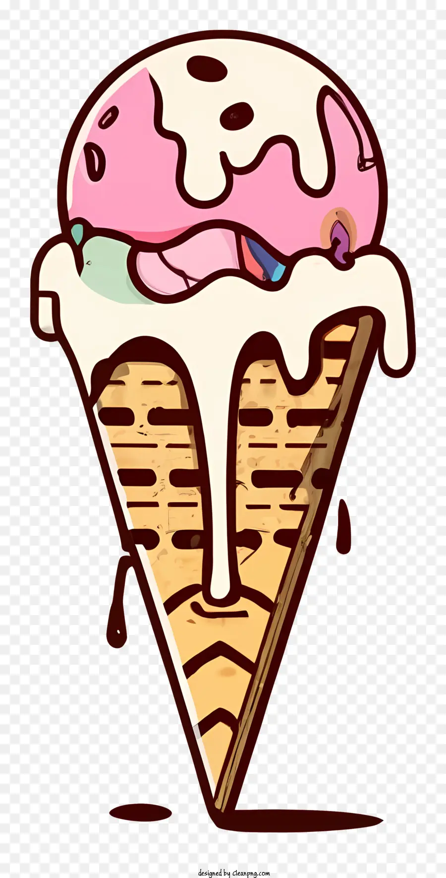 La Historieta，Cono De Helado PNG