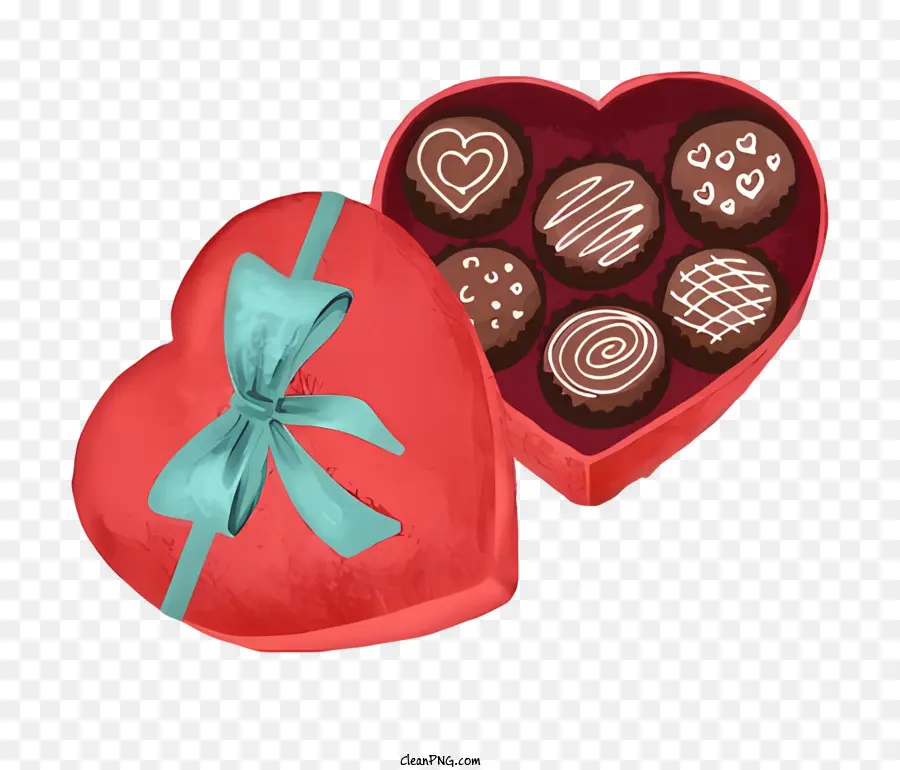 Chocolate，Heartshaped Cuadro PNG