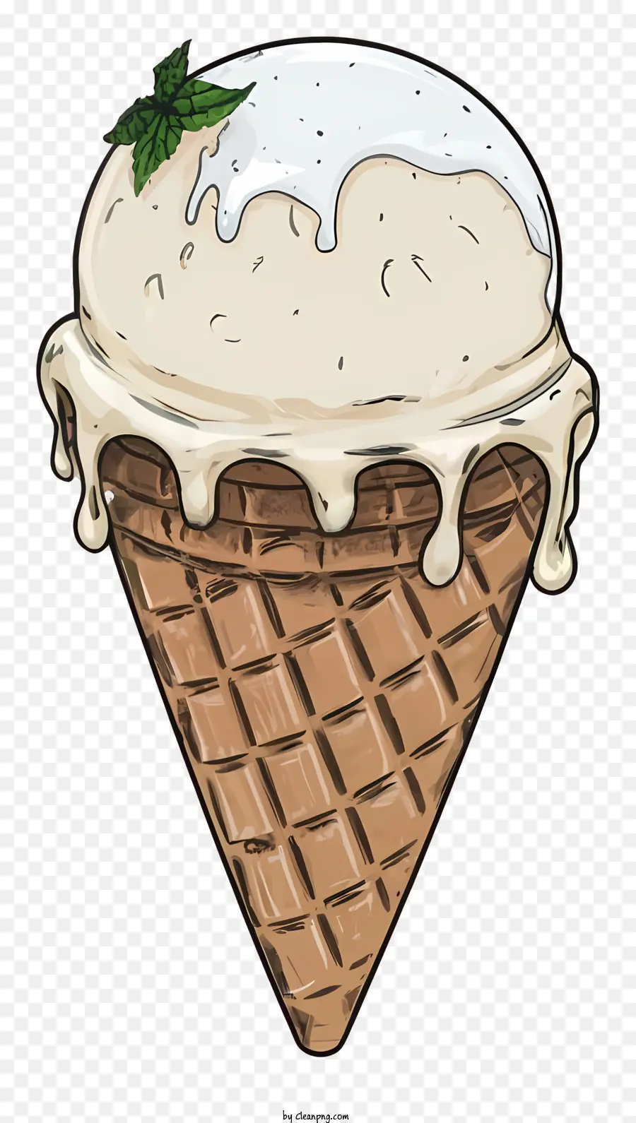 Dibujos Animados，Helado PNG