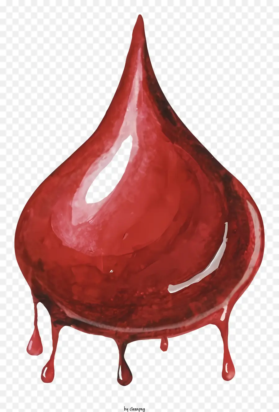 Dibujos Animados，Gota De Sangre PNG