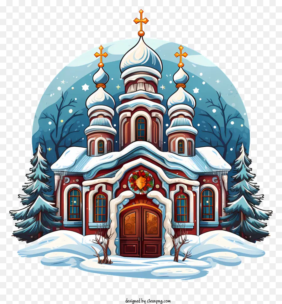 La Iglesia，La Navidad Ortodoxa PNG