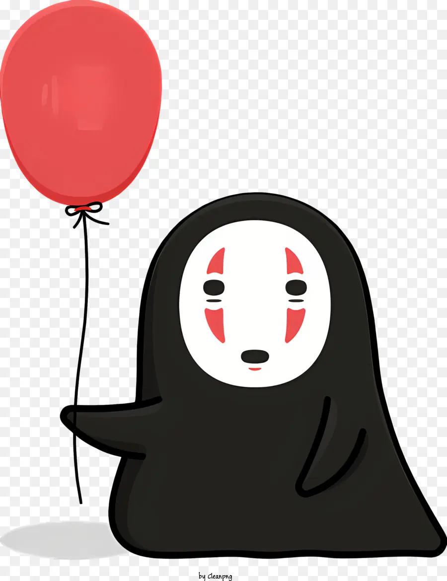 Personaje De Anime Japonés，Red Balloon PNG