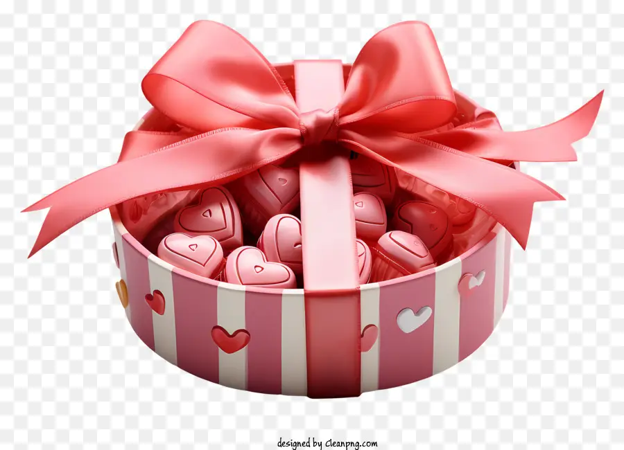 Caja De Regalo，Heartshaped Cuadro PNG