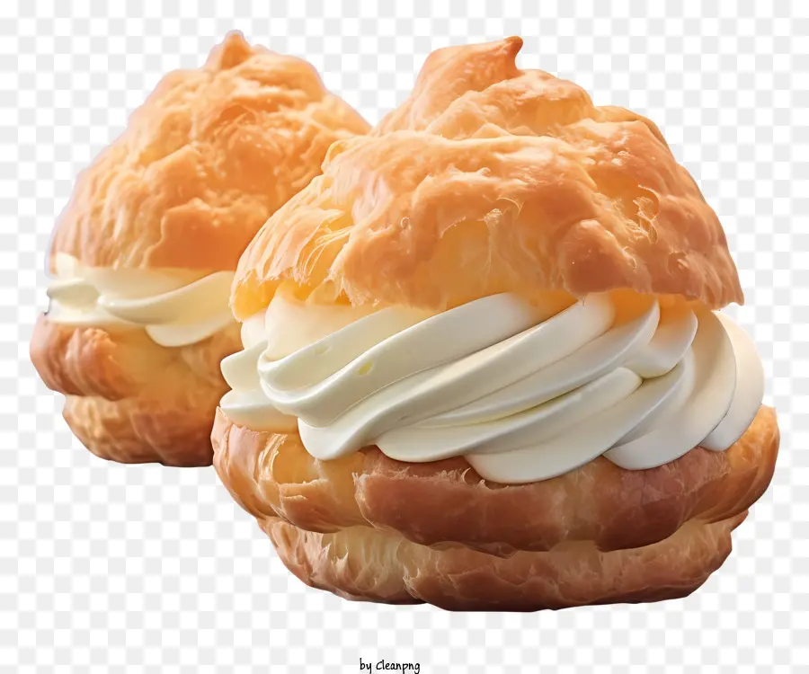 Hojaldre De Crema Pastel，Hojaldres De Crema PNG