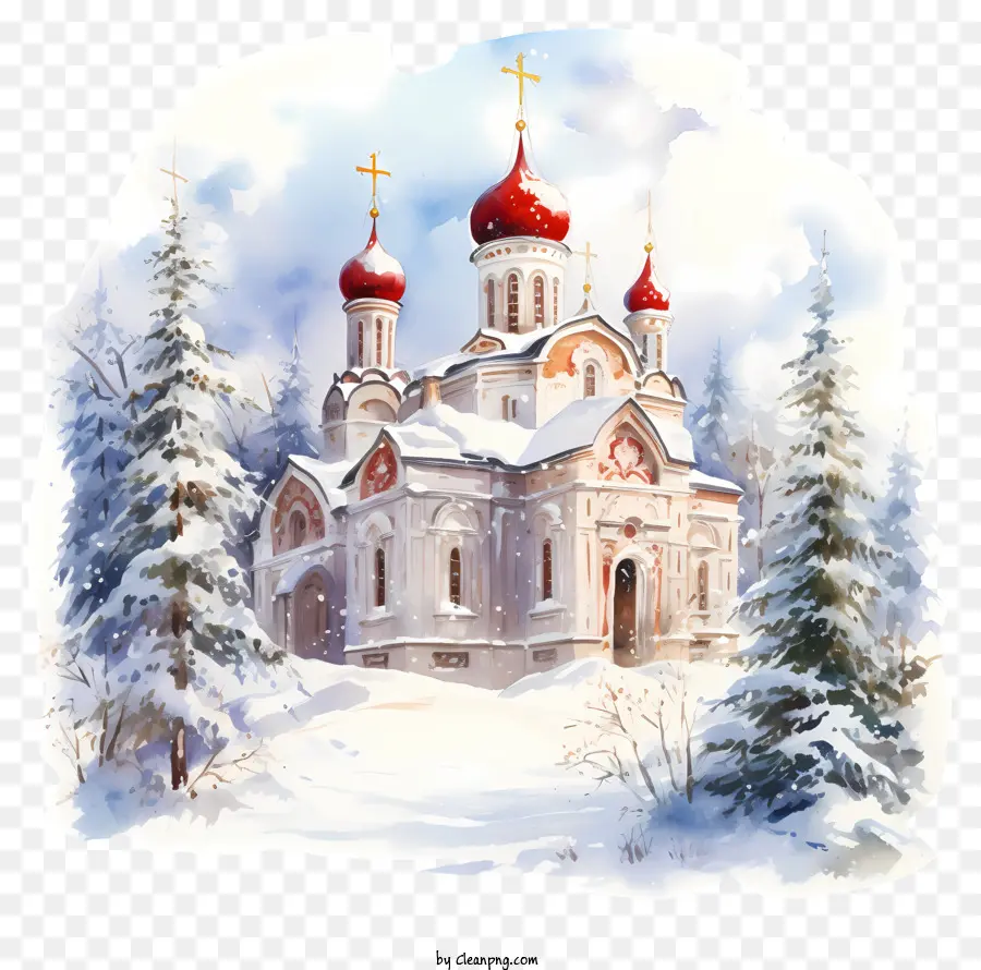 La Iglesia，La Navidad Ortodoxa PNG