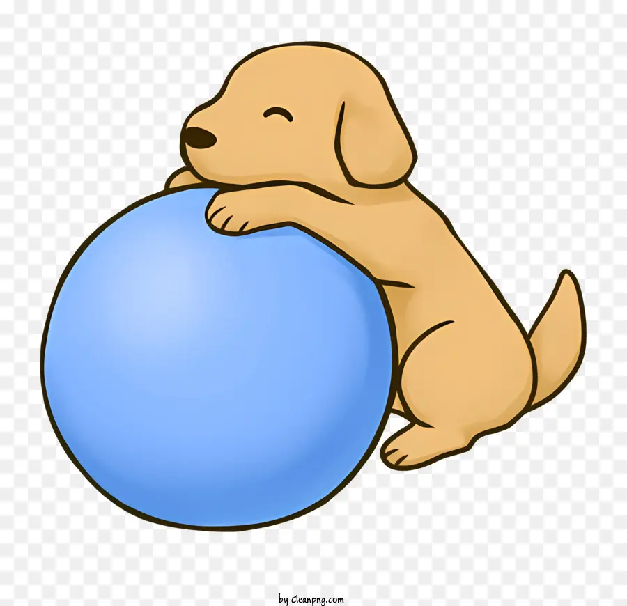 Icono，Cachorro Con Pelota PNG