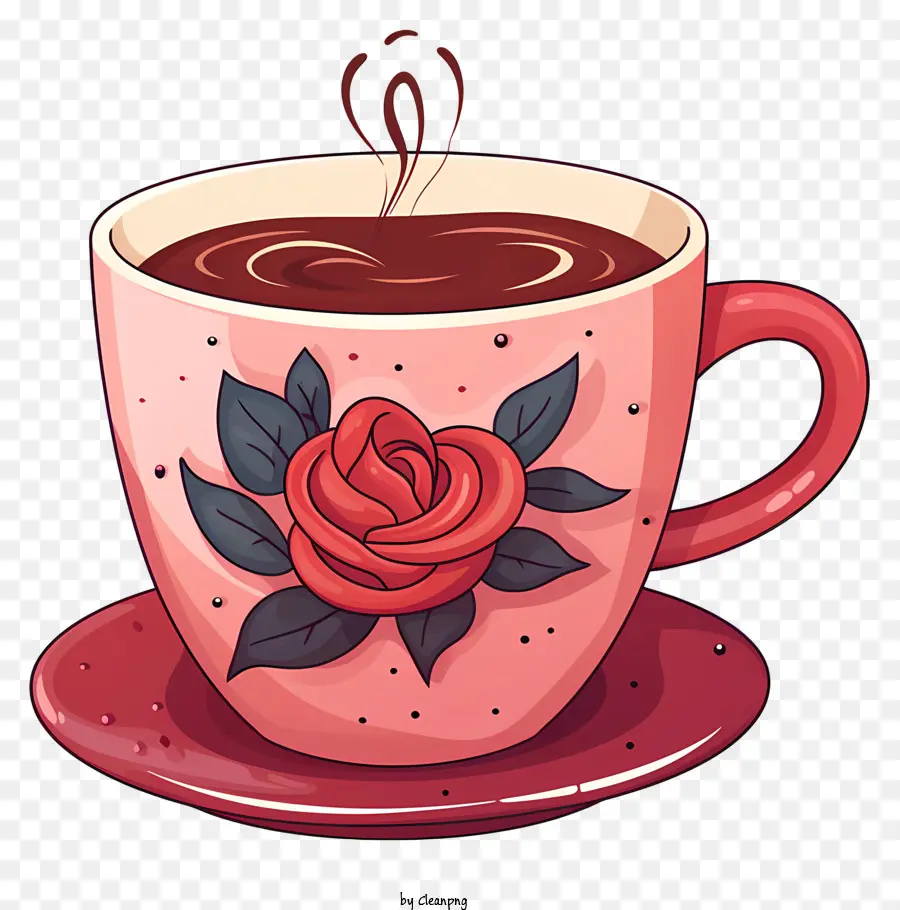 Taza De Café，Chocolate Caliente PNG