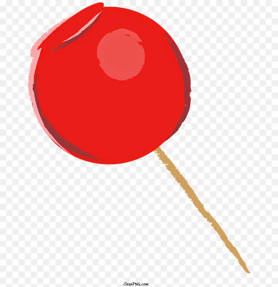 Lollipop Rojo，Fondo Blanco PNG