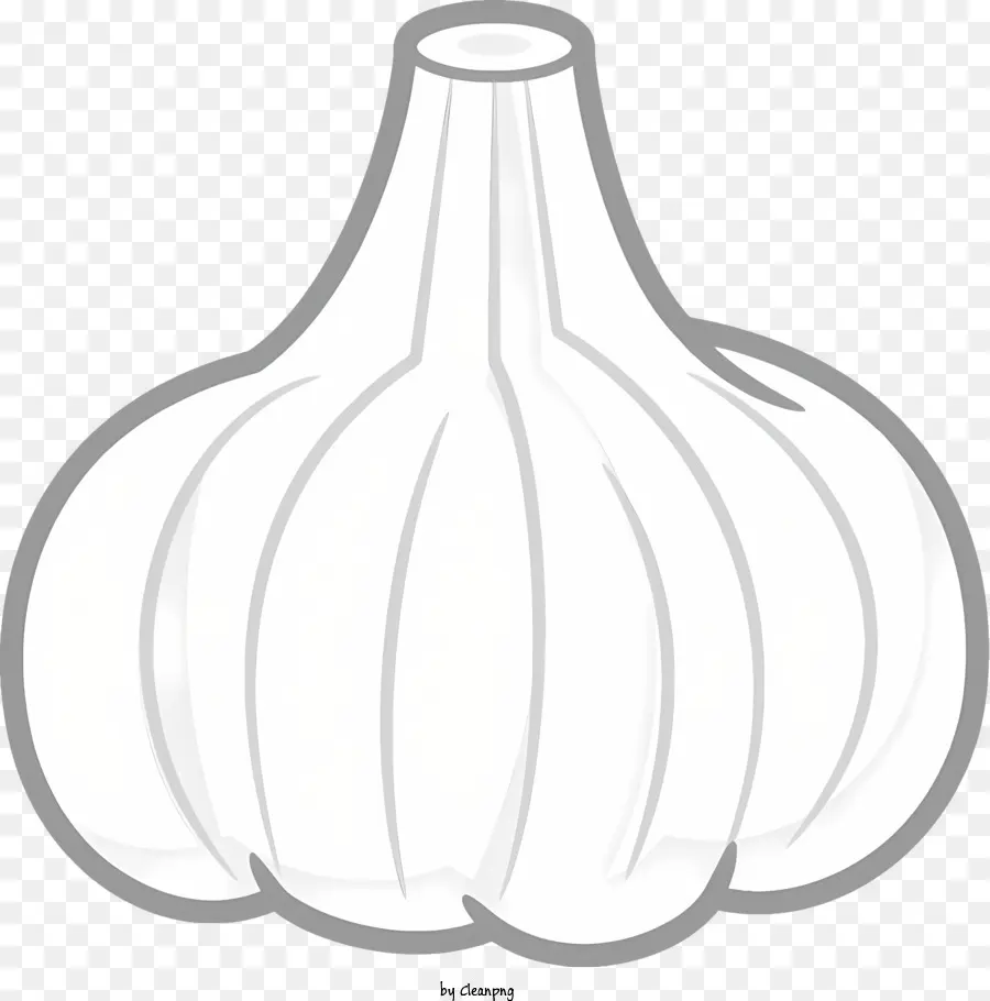 Cabeza De Ajo，El Ajo Hojas PNG