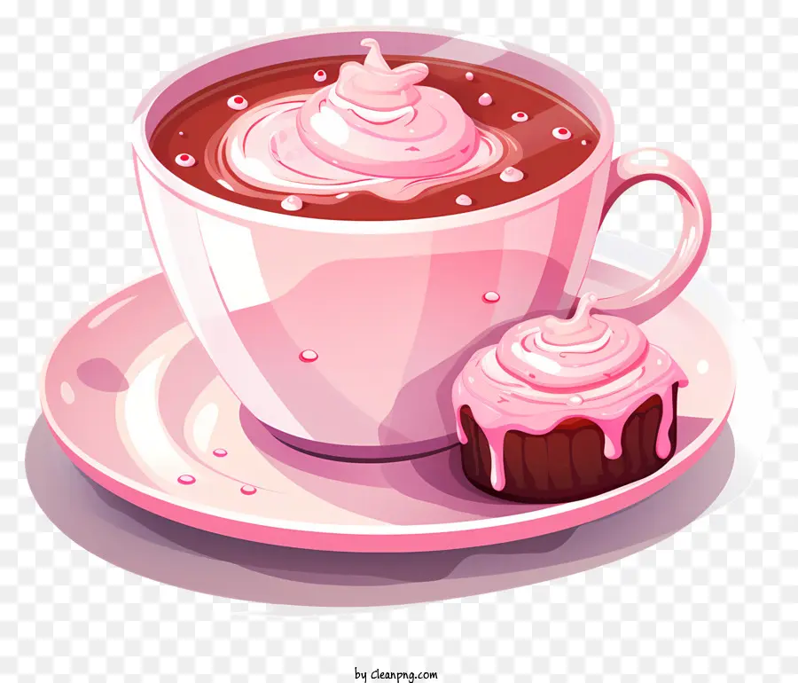 Taza De Café，Chocolate Caliente PNG