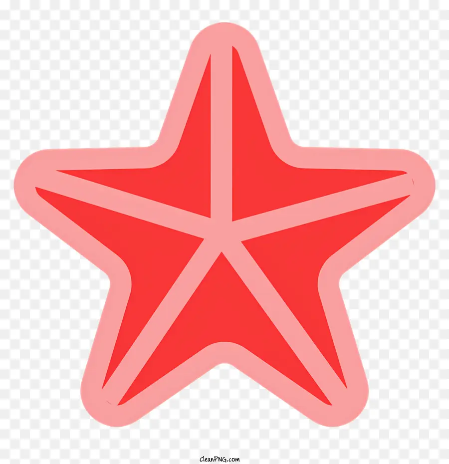 Icono，Estrella Rosa PNG