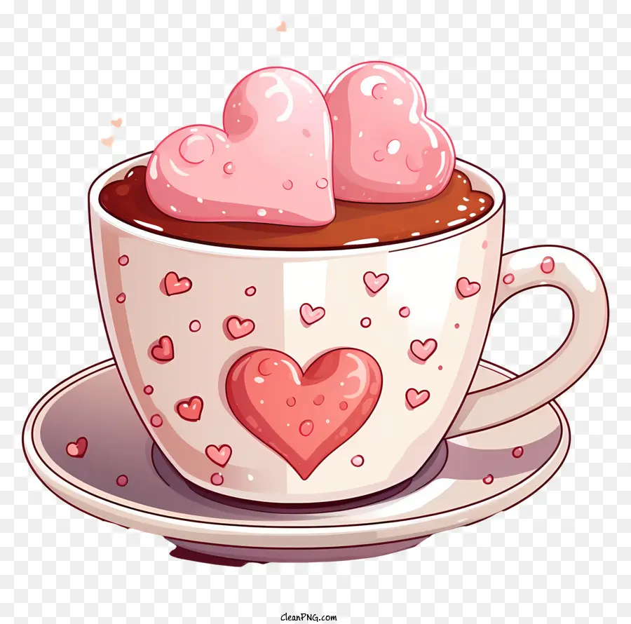 Taza De Café，Chocolate Caliente PNG