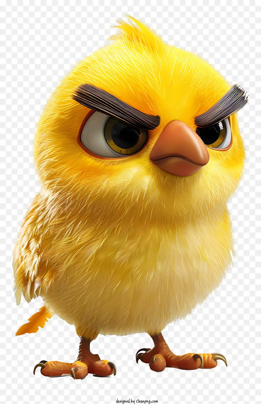 Día De Las Aves，Pájaro Amarillo PNG