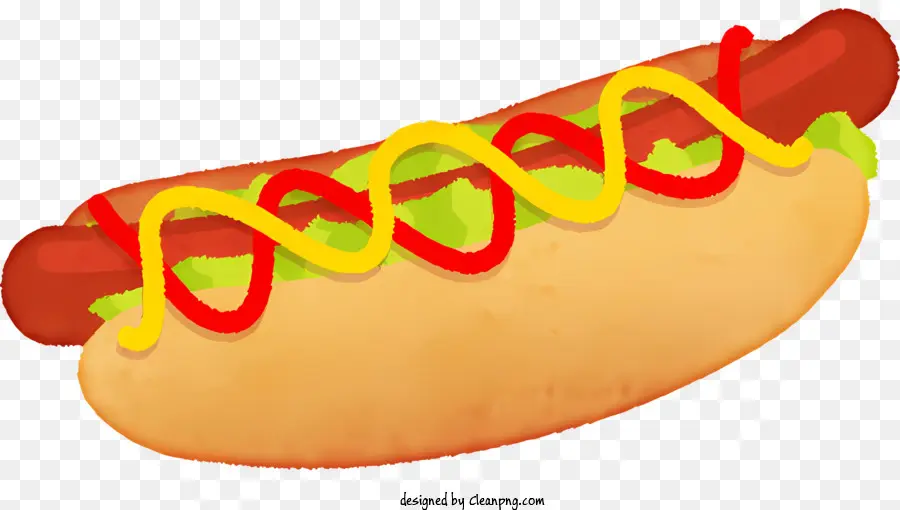 Perro Caliente，Bollo PNG