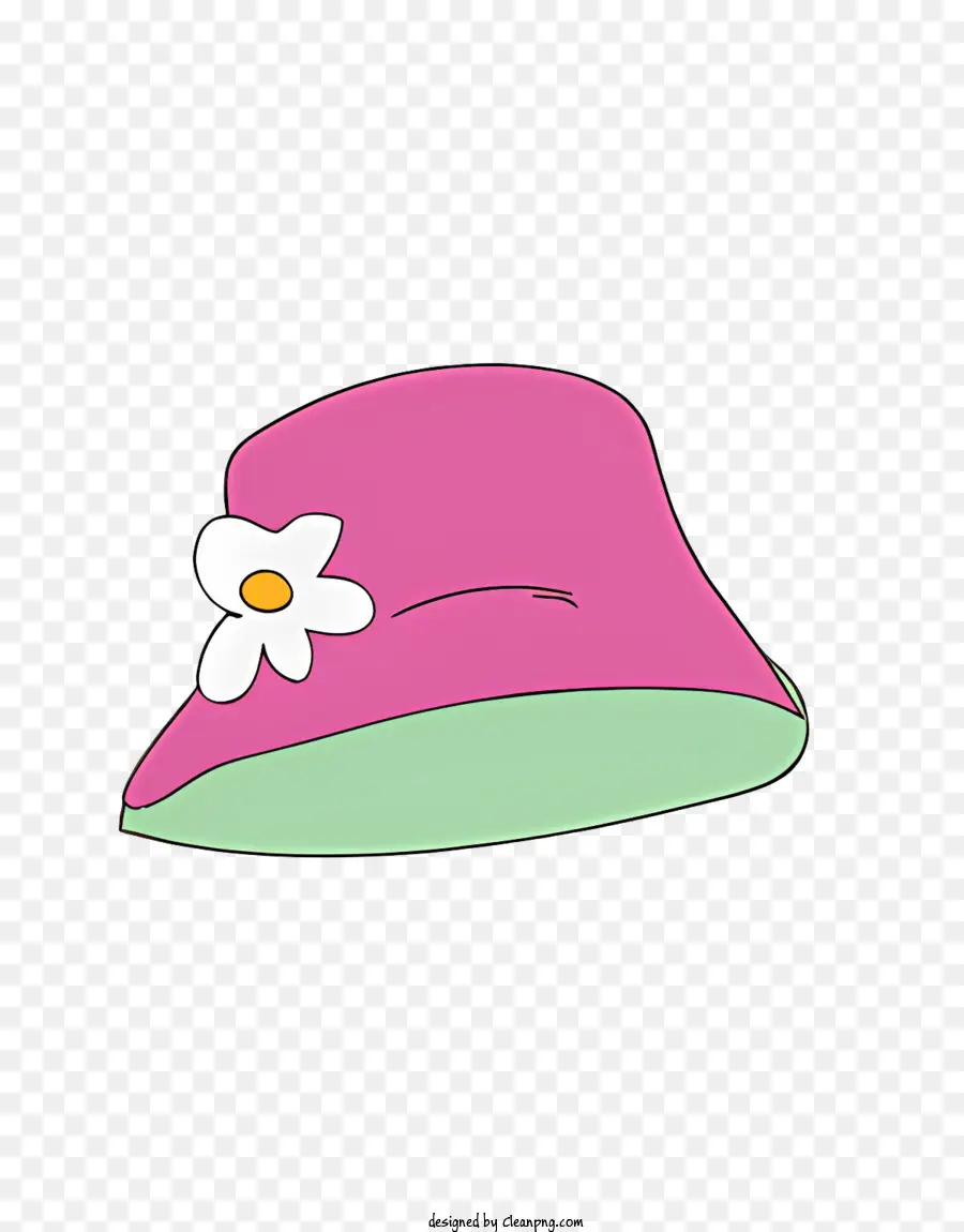 Sombrero Rosa，Sombrero De Margarita PNG