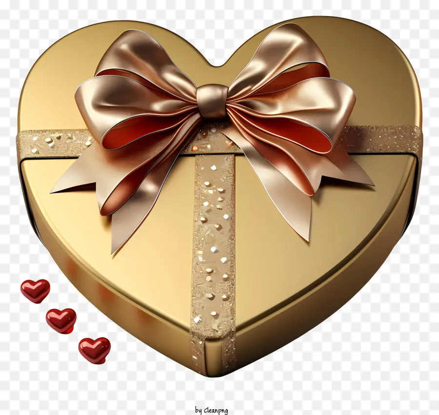 Caja De Regalo，Heartshaped PNG