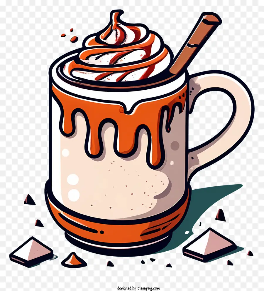 La Historieta，Chocolate Caliente PNG