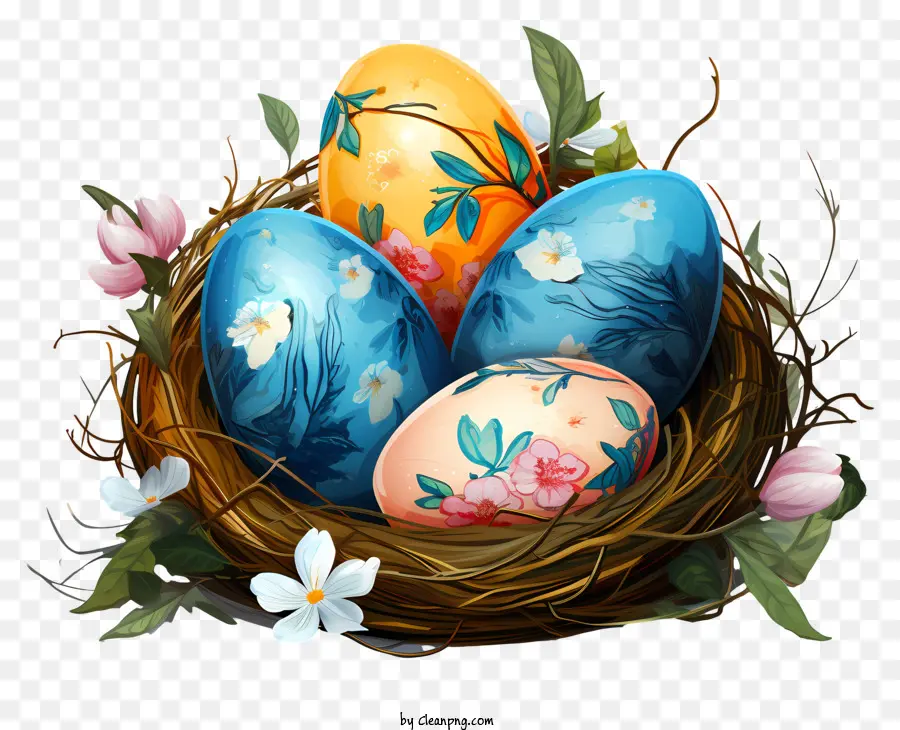 Los Huevos De Pascua，Huevos Decorativos PNG