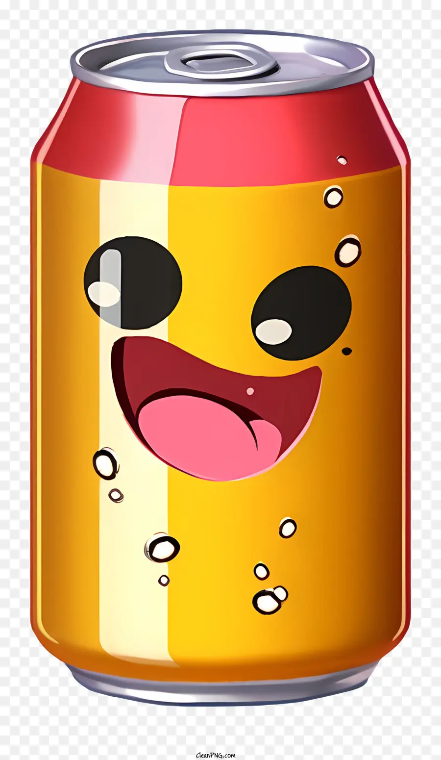 Beer Can Emoji，Refresco De Naranja PNG