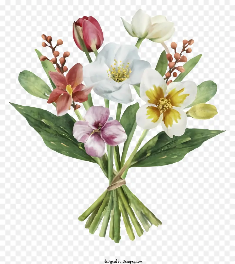 La Historieta，Bouquet Of Flowers PNG