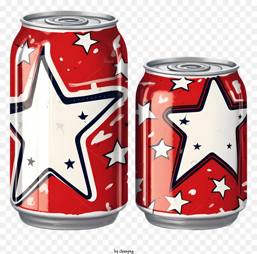 Lata De Cerveza De Estilo Retro De Moda，Palabras Clave Latas De Refresco PNG