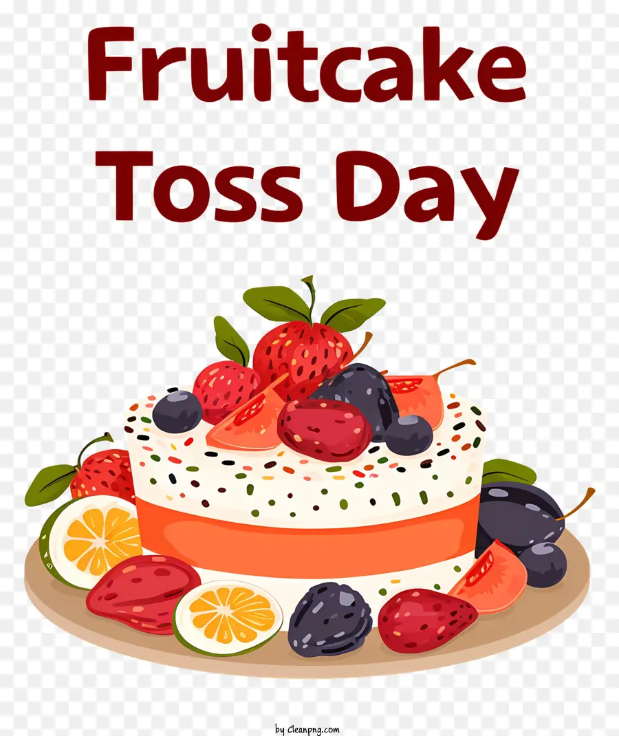 Pastel De Frutas De La Sacudida Día，El Pastel De Frutas PNG