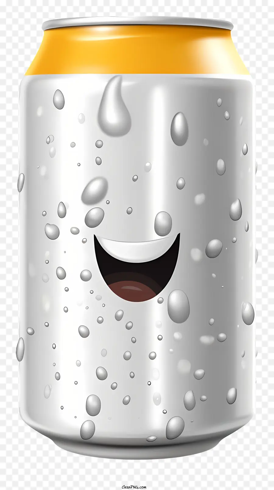 Beer Can Emoji，Puede PNG