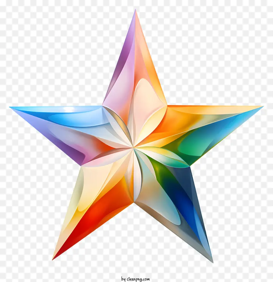 Epifanía，Estrella Colorida PNG