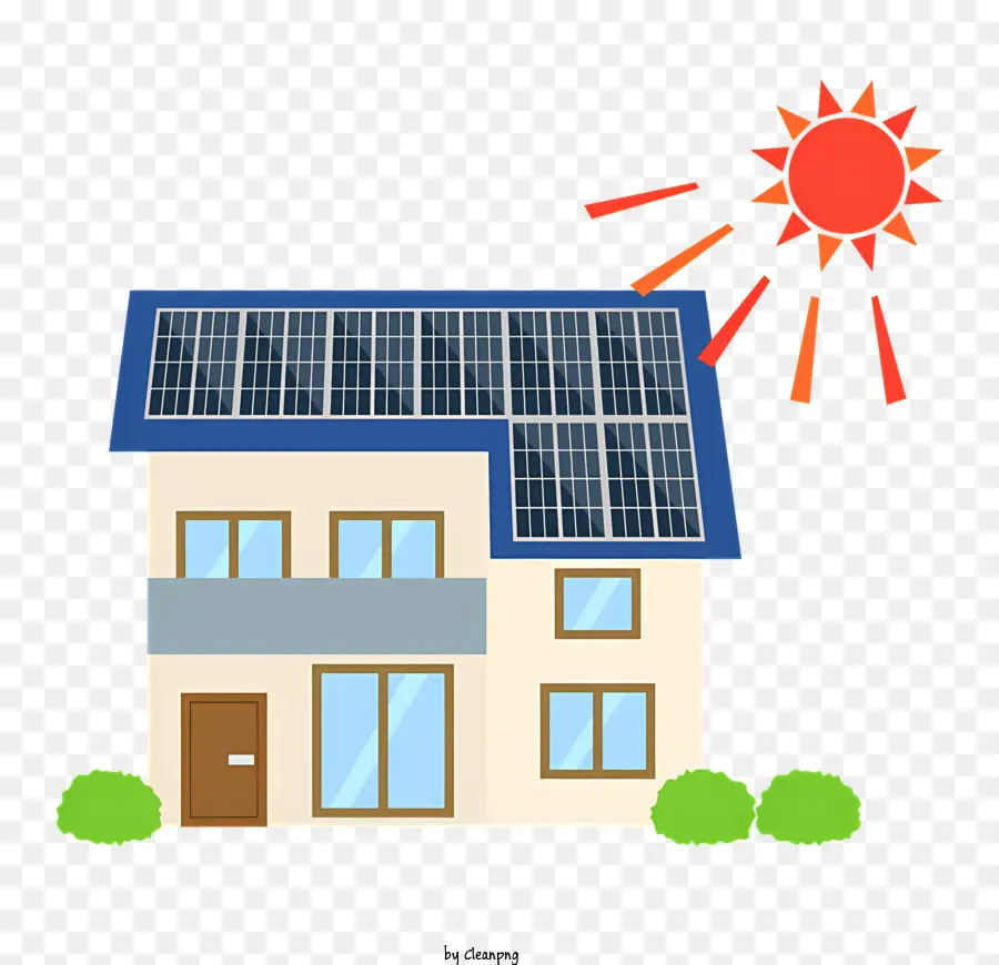 Los Paneles Solares，La Energía Renovable PNG
