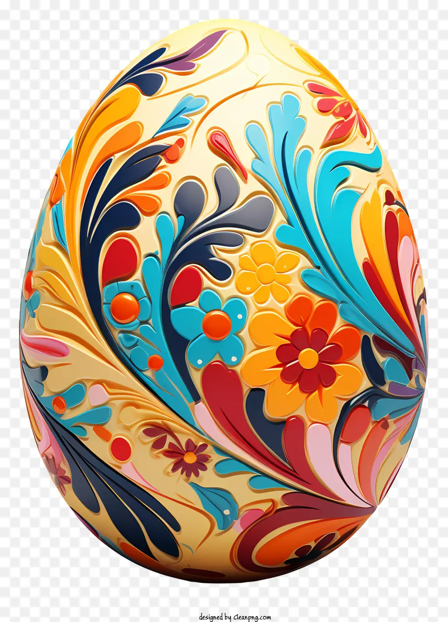 Huevo De Pascua，Color De Huevo PNG