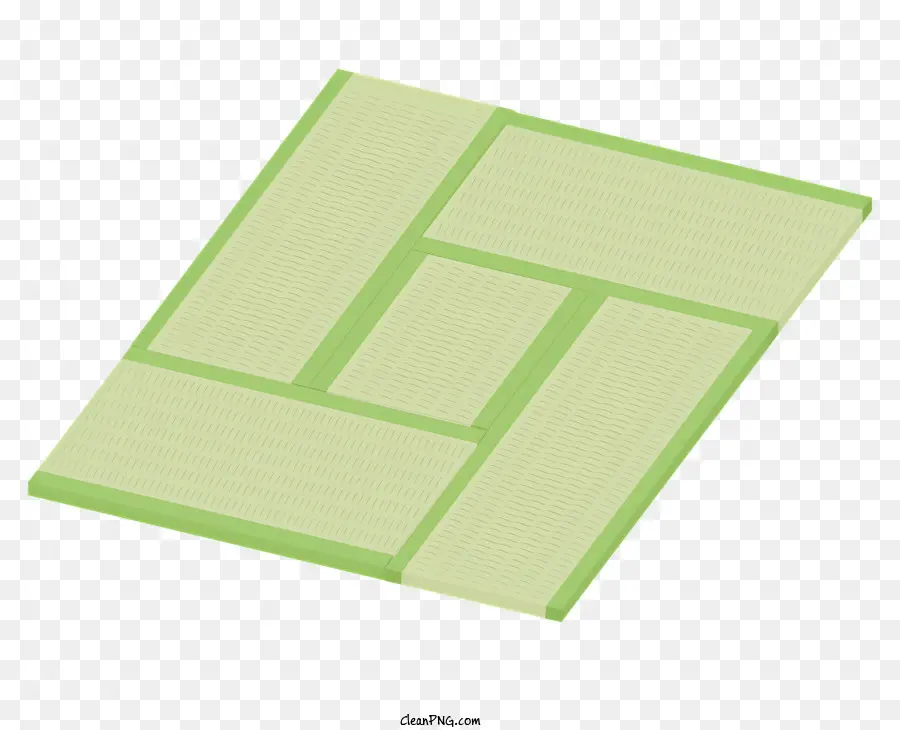 Libro Verde De La，Papel Cuadrado PNG