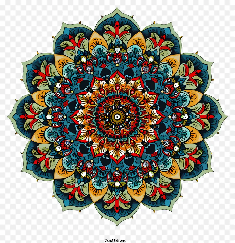 Mandala，Diseño Circular PNG