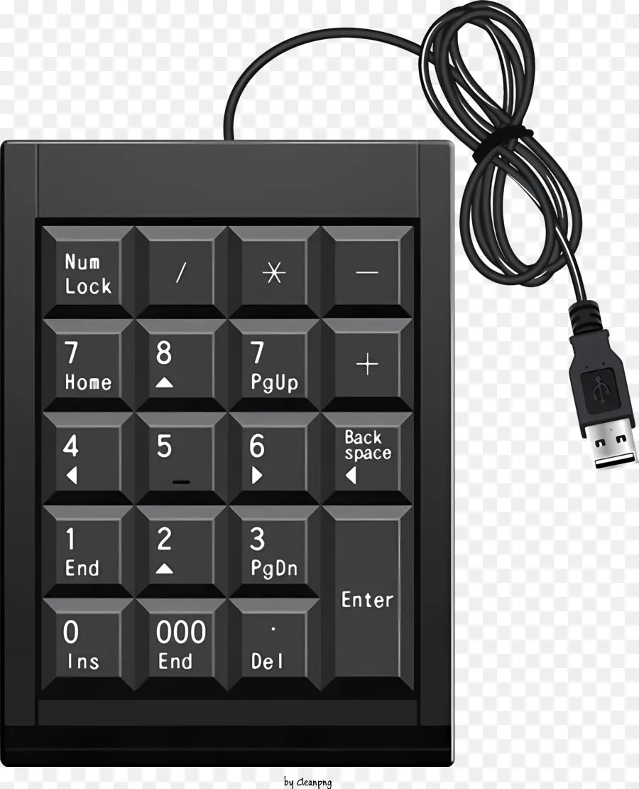 Teclado Usb，Teclado Con Cable PNG