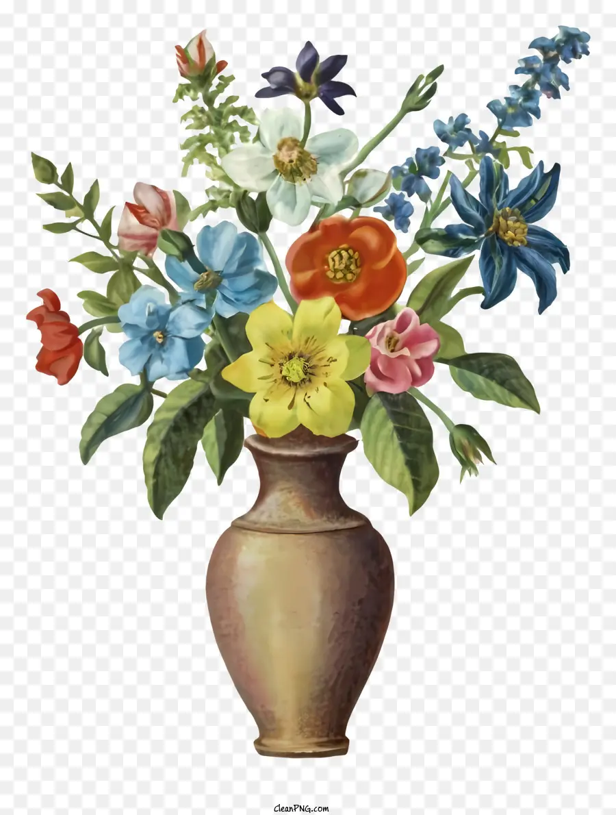 La Historieta，Flores De Colores PNG