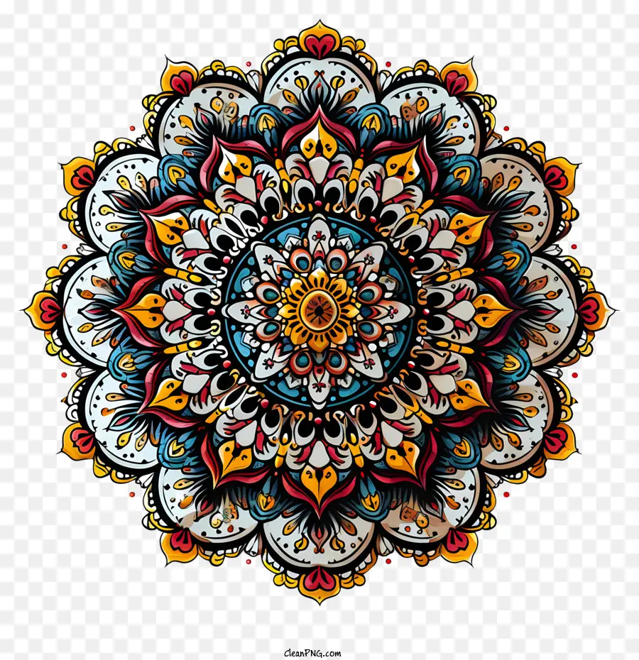 Mandala，Diseño Circular PNG