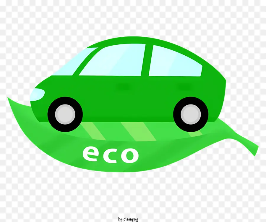 Coche Verde，Eco Car PNG