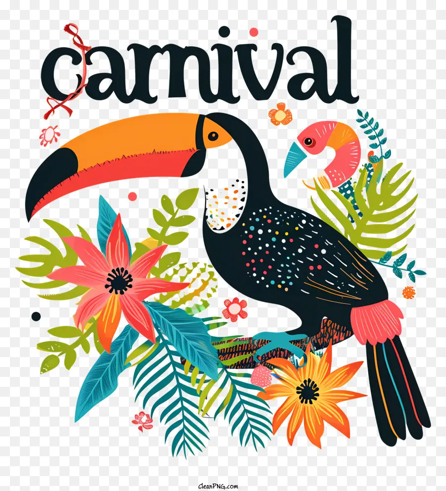 El Carnaval De Brasil，El Tucán De Aves PNG