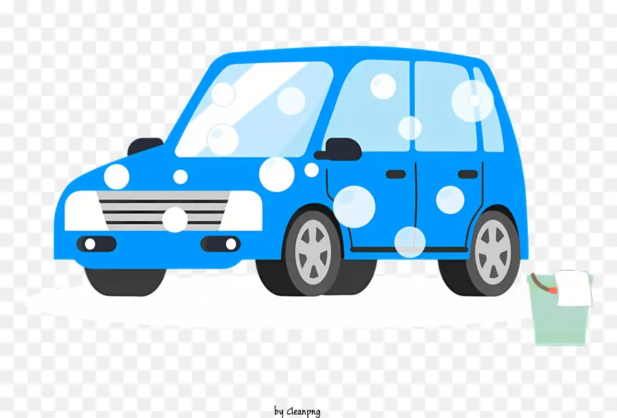 Coche Azul，Superficie Limpia PNG