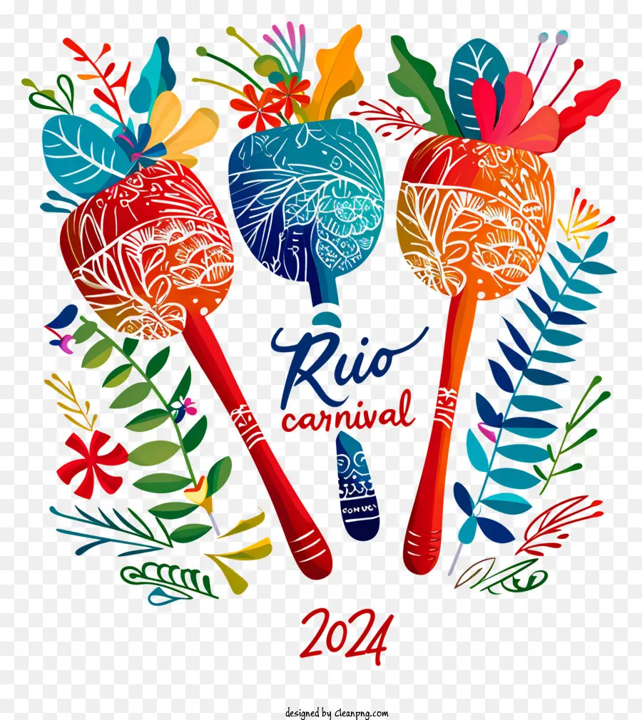 El Carnaval De Brasil，Maracas PNG