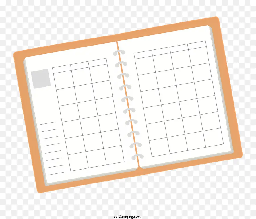 Papel Cuadriculado，Notebook Diseño PNG