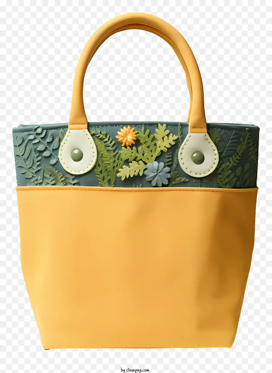 Bolso De Tela Ecológico，Bolso Amarillo PNG