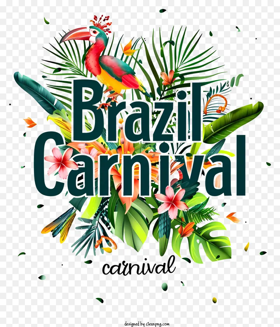 El Carnaval De Brasil，Tema Tropical PNG