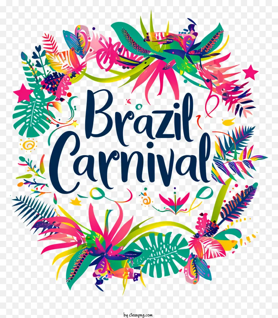 El Carnaval De Brasil，Floral Corona PNG