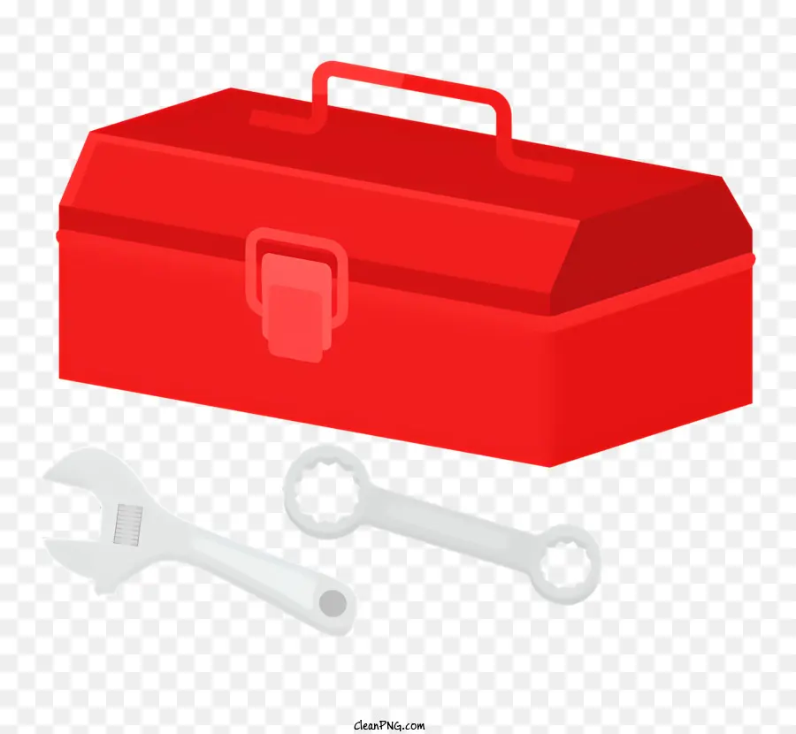 Herramientas Para La Reparación，Rojo Caja De Herramientas PNG
