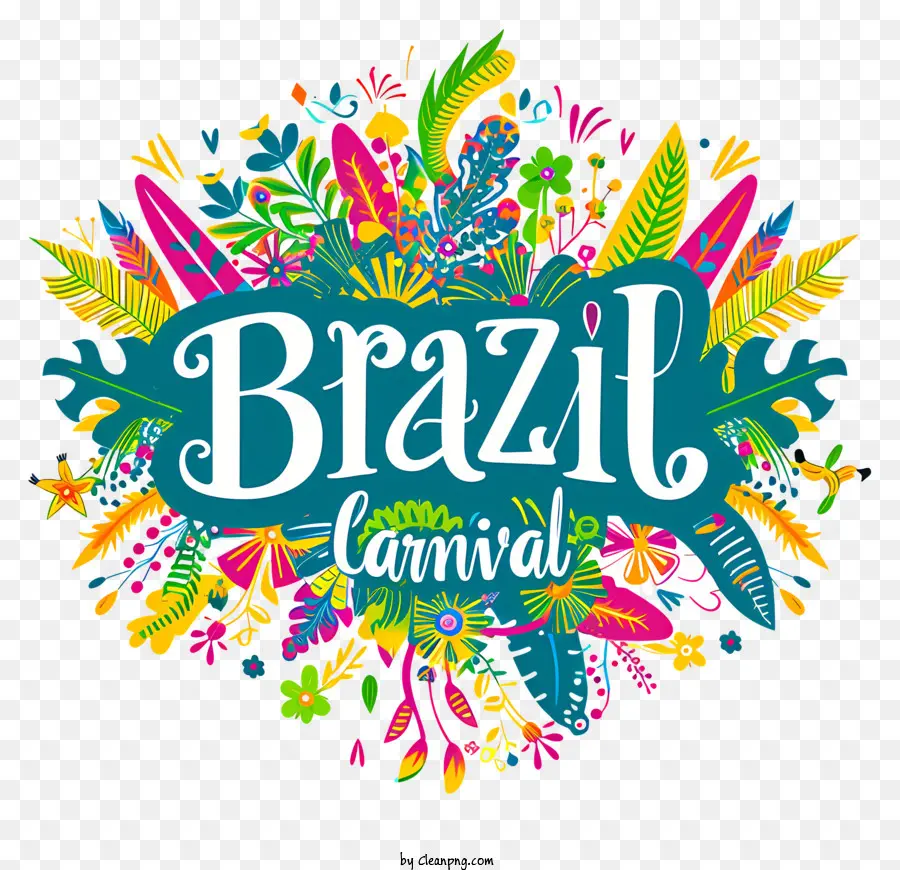 El Carnaval De Brasil，Arreglo Floral PNG