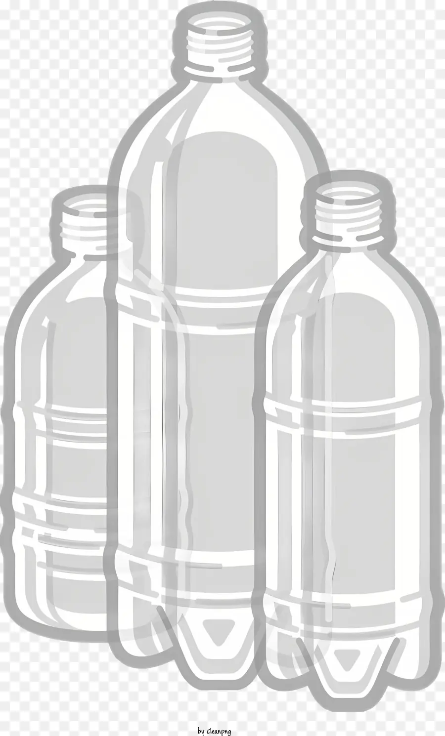 Botellas De Plástico，Botellas Transparentes PNG